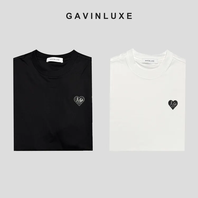 GAVINLUXE高端男士埃及羽柔棉 ’秋冬简约百搭舒适纯色圆领T恤3697