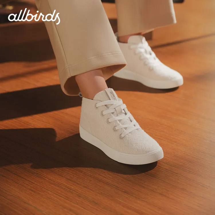 Allbirds羊毛鞋Booster Up秋冬新款保暖高帮舒适休闲厚底男女鞋