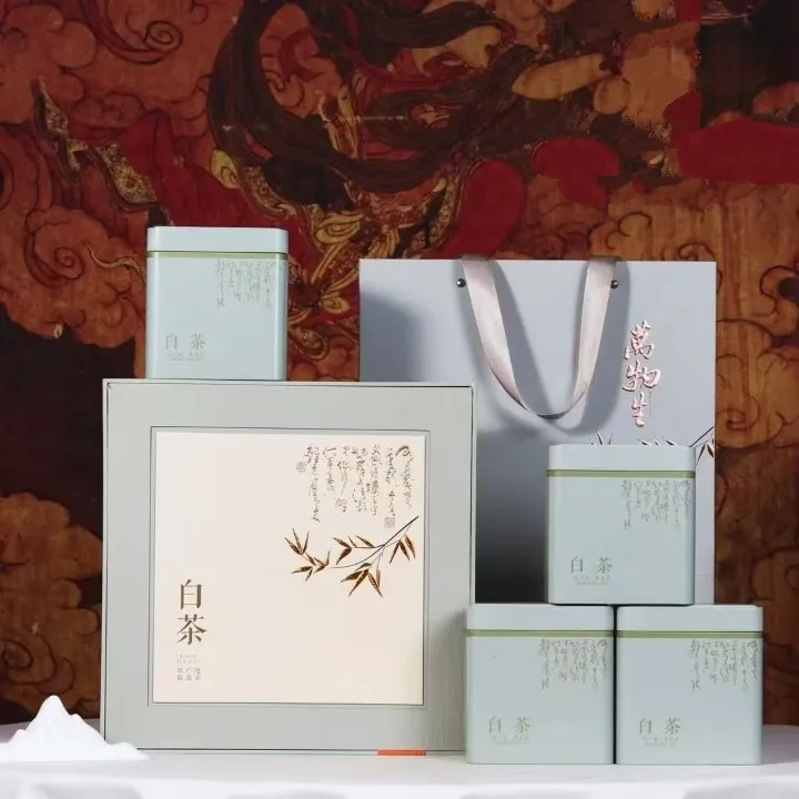 正宗高山珍稀2025年春茶新茶金香玉白茶明前绿茶礼盒装适合送礼