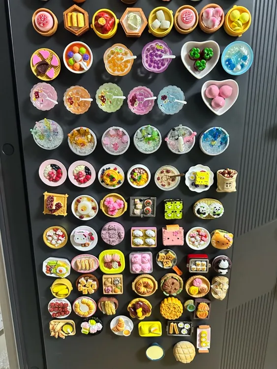 仿真树脂美食冰箱贴创意立体磁贴居家装饰摆件