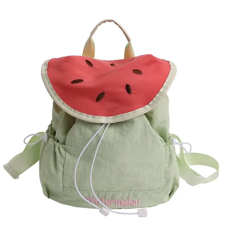 新款小苹果速干超轻百搭通勤旅游双肩包女大学生书包轻便旅行包