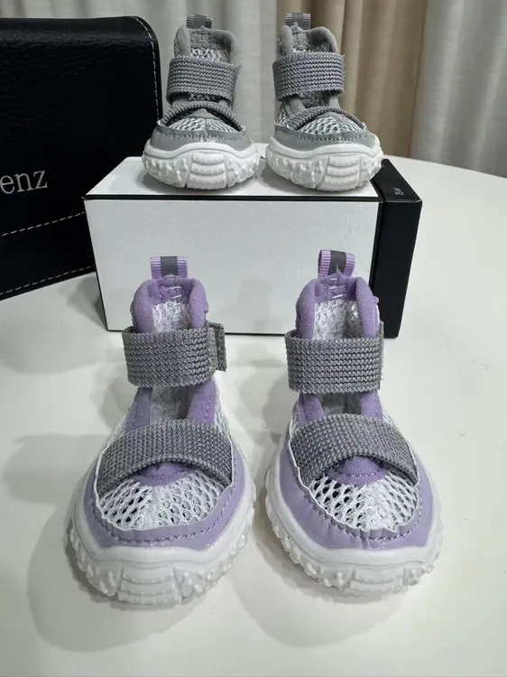 佳美乐新款狗鞋夏季凉鞋防滑耐磨透气网面狗狗凉鞋2502