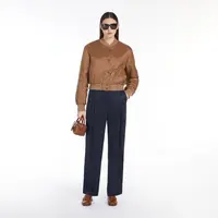 MaxMara 【国现 专柜6080】女士双面防水飞行员夹克 Greenbi 065