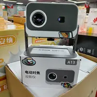 家庭投影仪美版小型投影仪桌面可用【颜色随机】