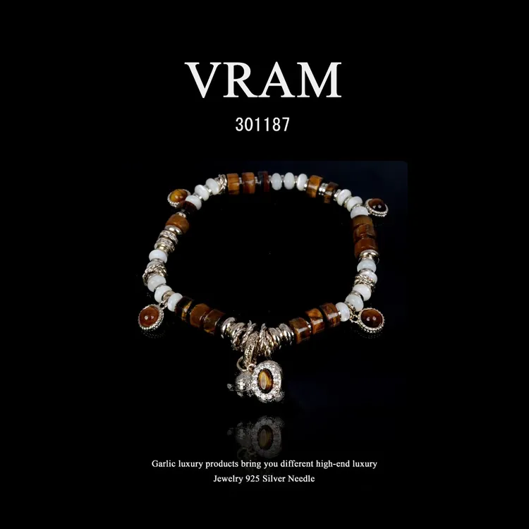 镀K金  VRAM【浮生半日】手链~301187