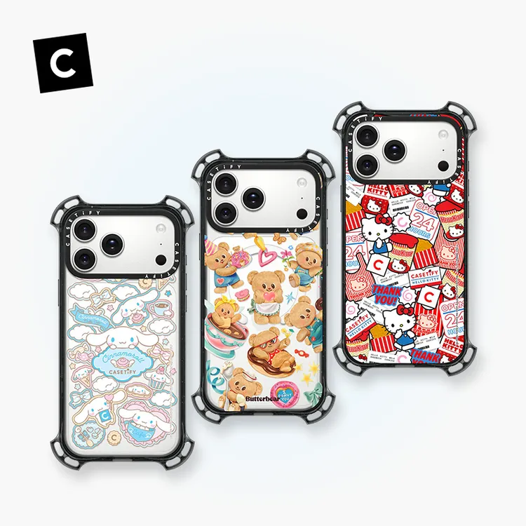 CASETiFY bounce联名系列手机壳保护套防摔苹果iPhone16/17