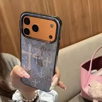 闪钻时尚克罗心适用iPhone17promax个性苹果16手机壳潮流15小众14