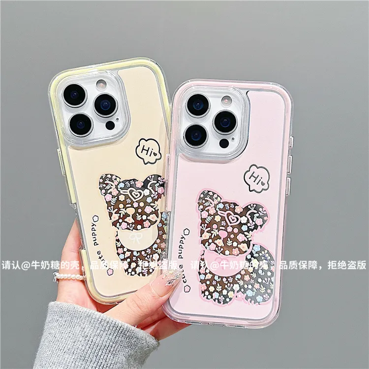 炫彩镜面适用苹果17/iPhone/华为荣耀/OPPO/小米手机壳pura70爆款