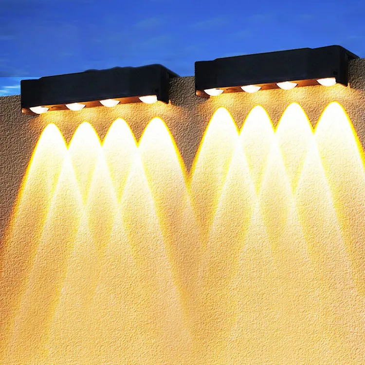 创意户外庭院灯家用照明栏杆阳台氛围洗墙射灯花园布置围墙壁灯商品图