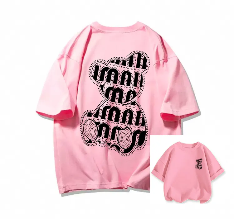 潮牌小熊2025年夏季新款男女童中小童潮牌T恤短袖