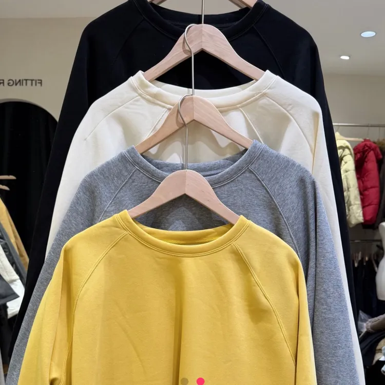 胖胖卿～超百搭基础加绒开衩卫衣