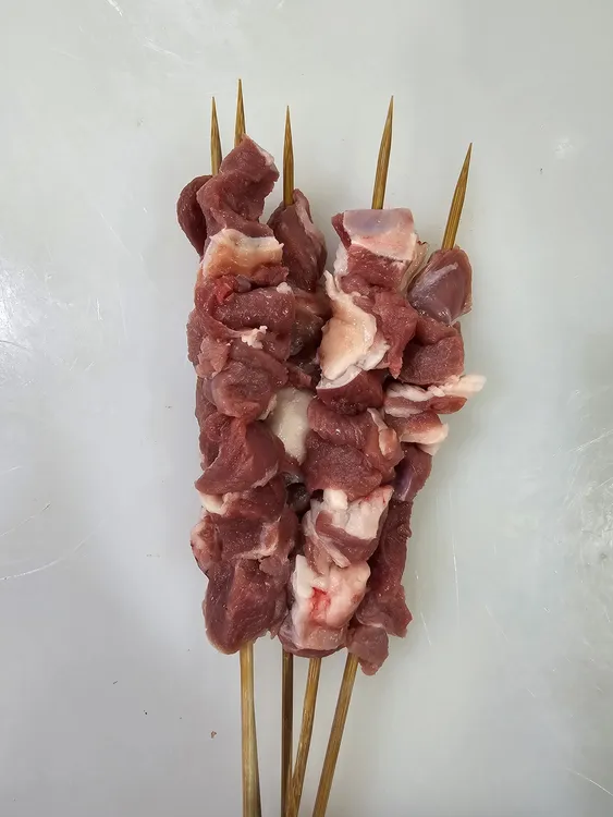 清真 羊肉串 大串羊肉串户外聚餐商用烧烤食材