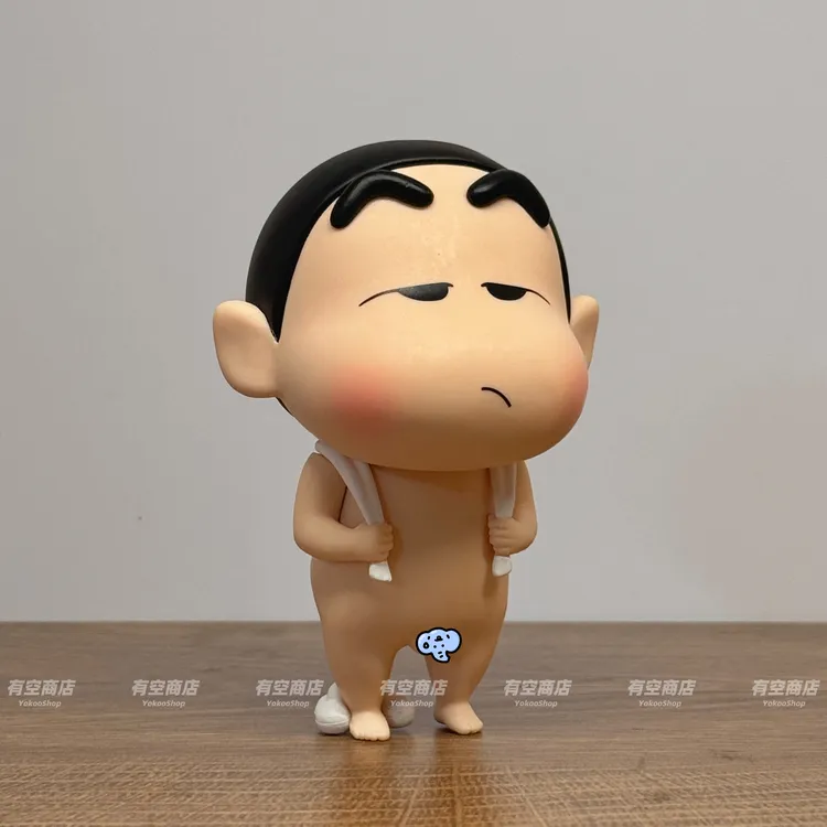 有空商店搓澡小新可爱卡通装饰摆件创意礼物摆设