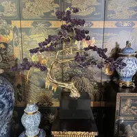  BY24 迎客松家居艺术入户玄关摆件 117*35*113cm
