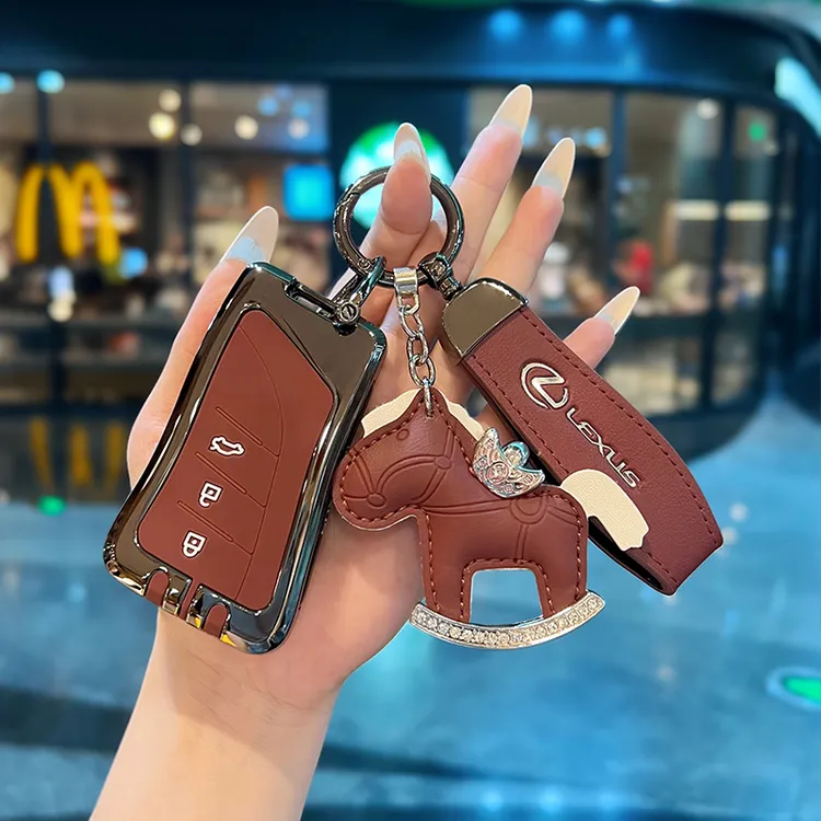 适用雷克萨斯es200车钥匙套rx350h车扣nx260壳uxes300h凌志高档壳