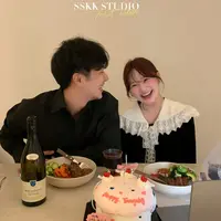 KMZY/KMZY山_山【纪念日】微胖韩版甜妹气质蕾丝花边娃娃领丝绒衬衫