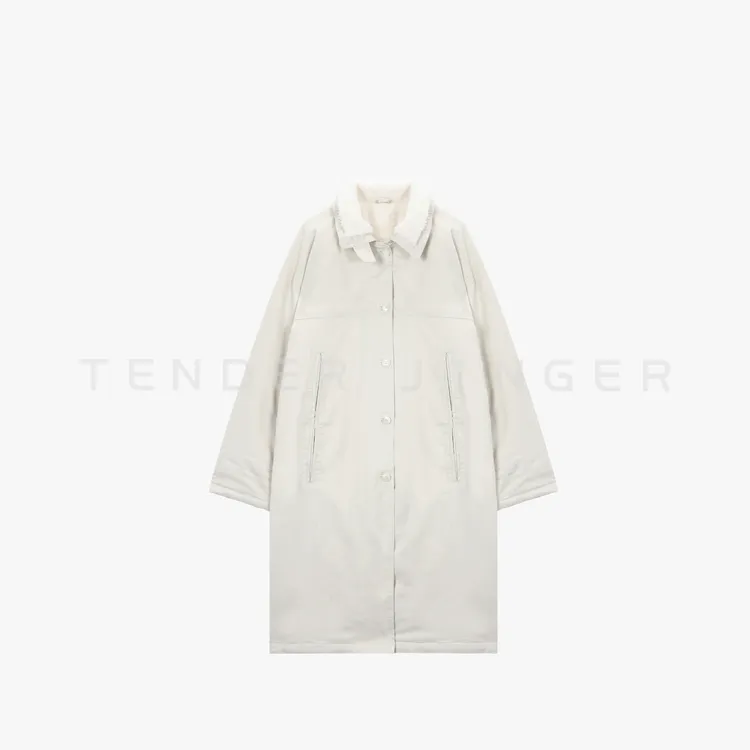 Tender Jinger｜简约立领中长款外套T54YGG50559