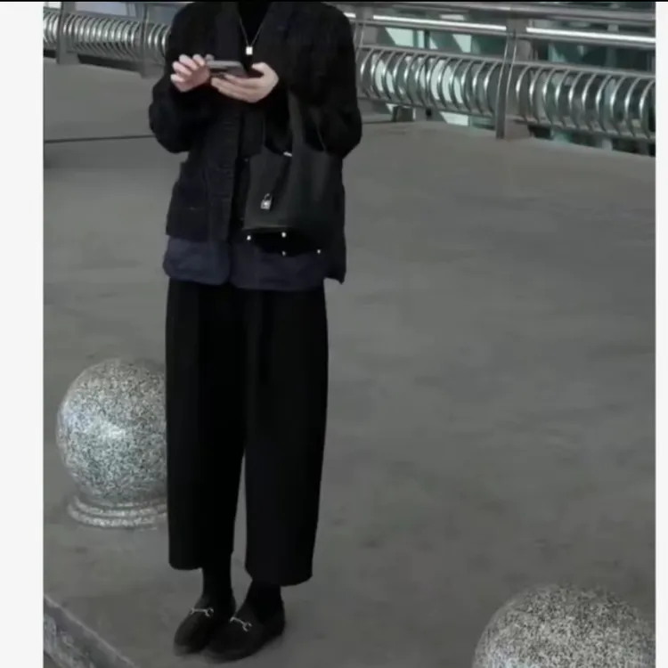 减龄新款外套时尚百搭裤子气质女装