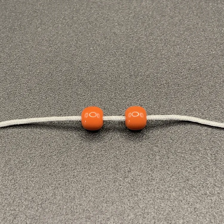 南红玛瑙精工老型对珠5mm