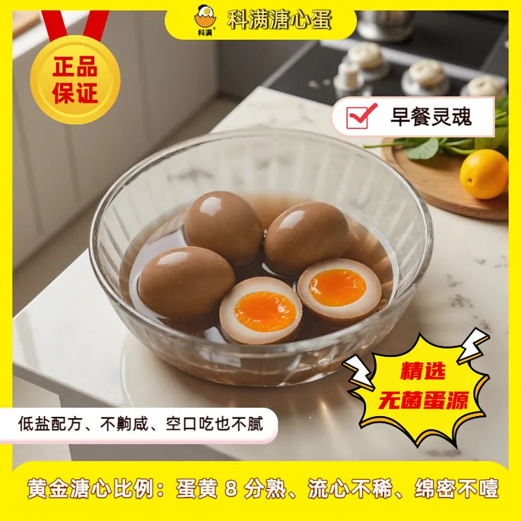 科满溏心蛋日式流心爆浆早餐辅食拉面配餐即食早餐解馋零食小吃