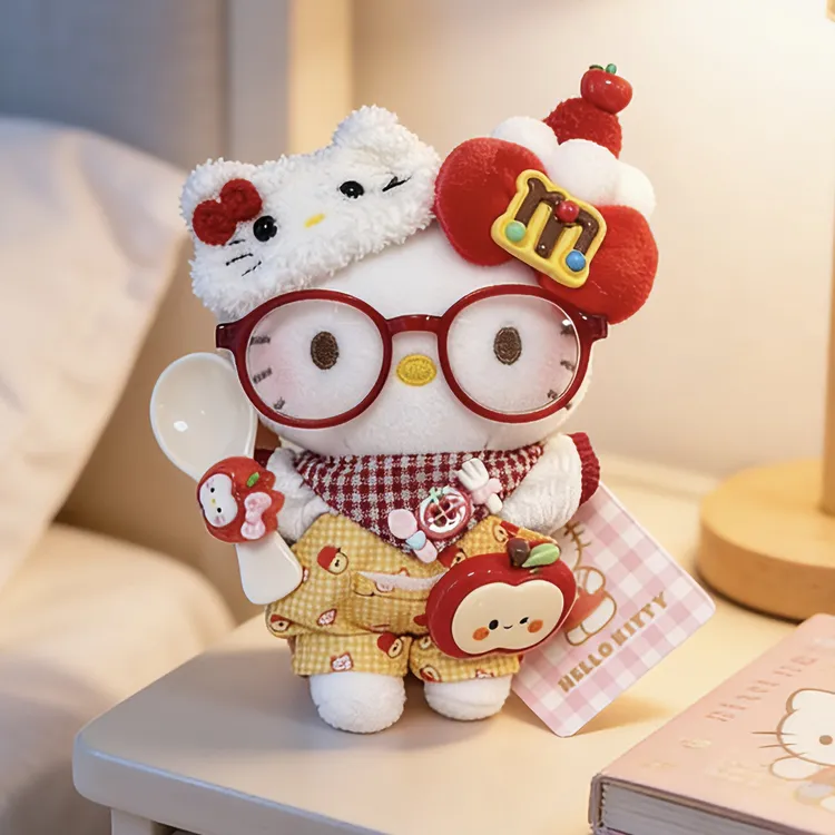 正版【MM豆】HelloKitty可爱少女包包挂件车载摆件钥匙扣圣诞礼物