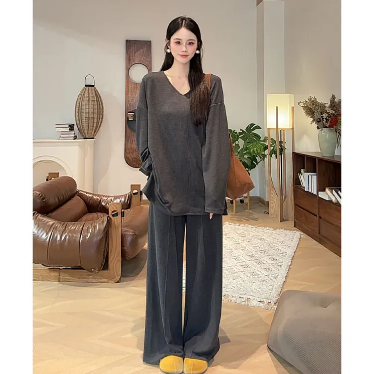 ZUOXIAOQI【现货】暖姜套装41（衣长74-77/胸围132-140/裤长104-107）