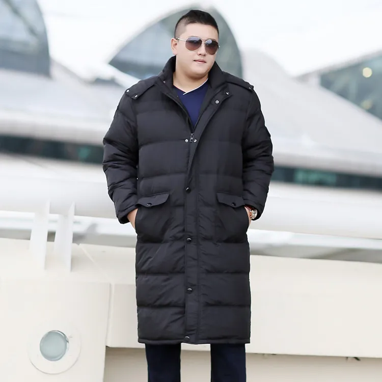 冬季男士休闲保暖潮流时尚加厚羽绒服 外贸新款成人宽松大码加肥
