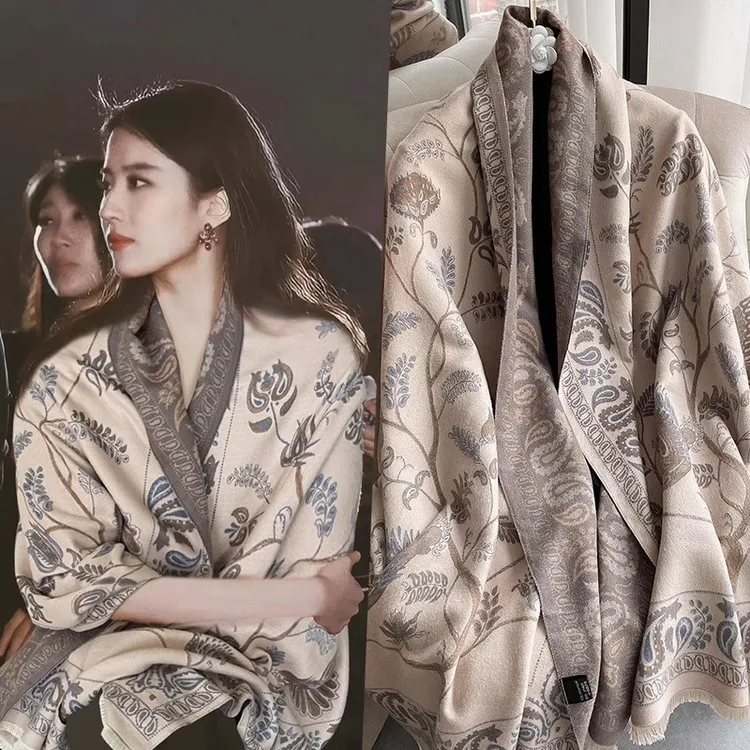 加拿大加鹅CARSCHEL KIGINS 围巾秋冬新款办公室高级感披肩女士