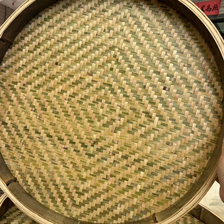 纯手工竹编圆形大尺寸（精品）制作不易（不接受无理由退换）