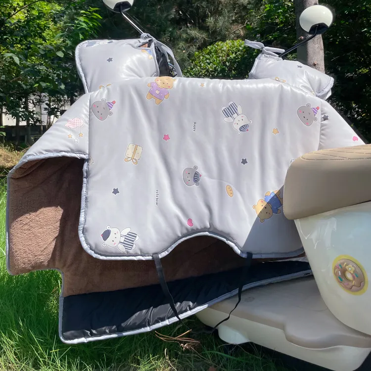 【防暴雨】高端皮革挡风电动车新款加大加绒 防水防寒防风冬季加厚