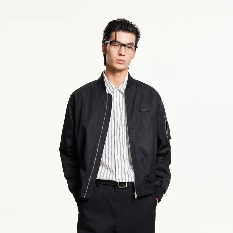 杰克琼斯秋冬新款男士棒球领宽松夹克外套潮高街百搭休闲刺绣男装