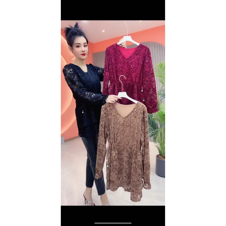 8890定制款雪尼尔女士高品质经典时尚工艺提花收腰裙大衫