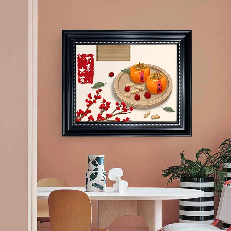 现代新古典装饰画挂画电表箱推拉液压DBX