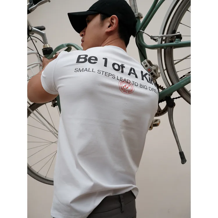 GTAL美式【Be 1 of A Kind】G01版型凉感白墨直喷印花索罗娜短袖T恤商品图