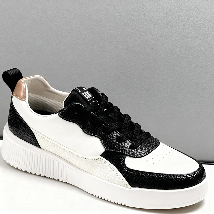 JETEWIU/捷腾威女时尚百搭系带低帮增高厚底休闲韩版小白鞋015