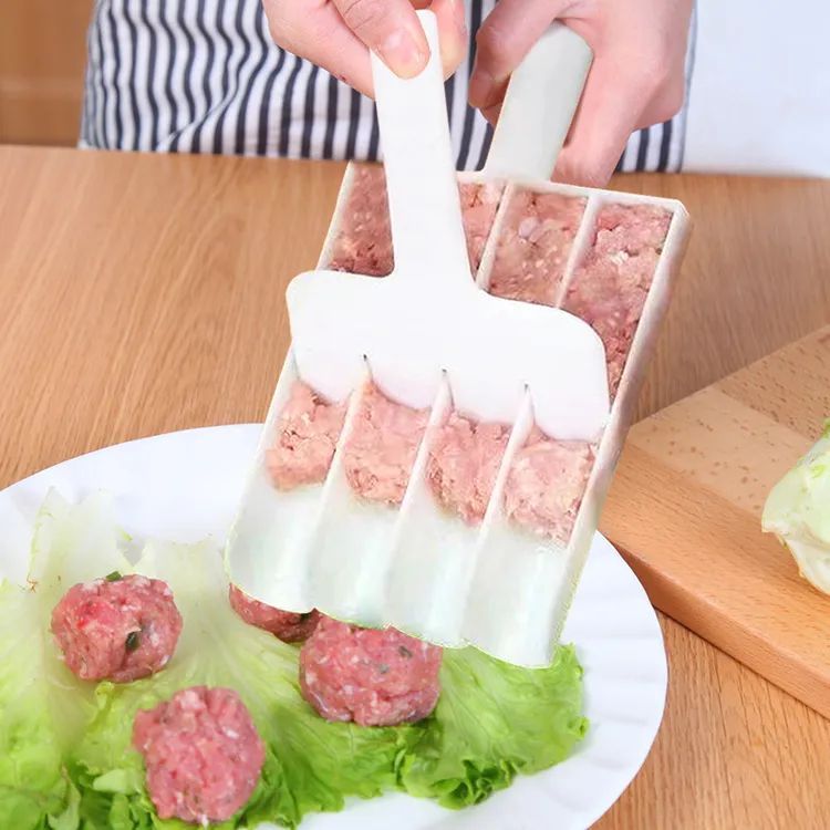【四联只需3。99】肉丸制作器 鱼丸肉丸模具虾滑器肉丸肉馅料理器
