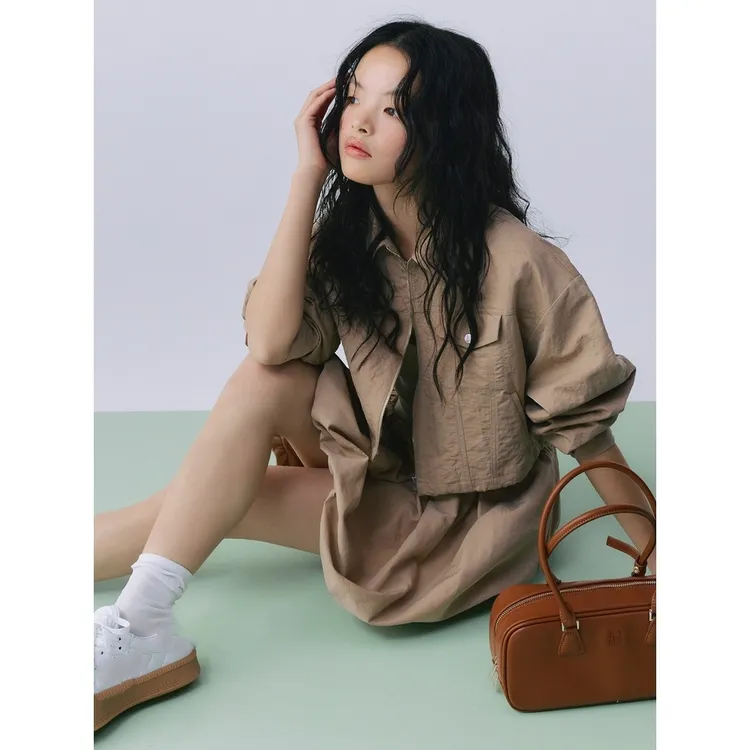 【MonTendre】春季新款 E 轻奢气质名媛纯色小众休闲风设计时尚套装