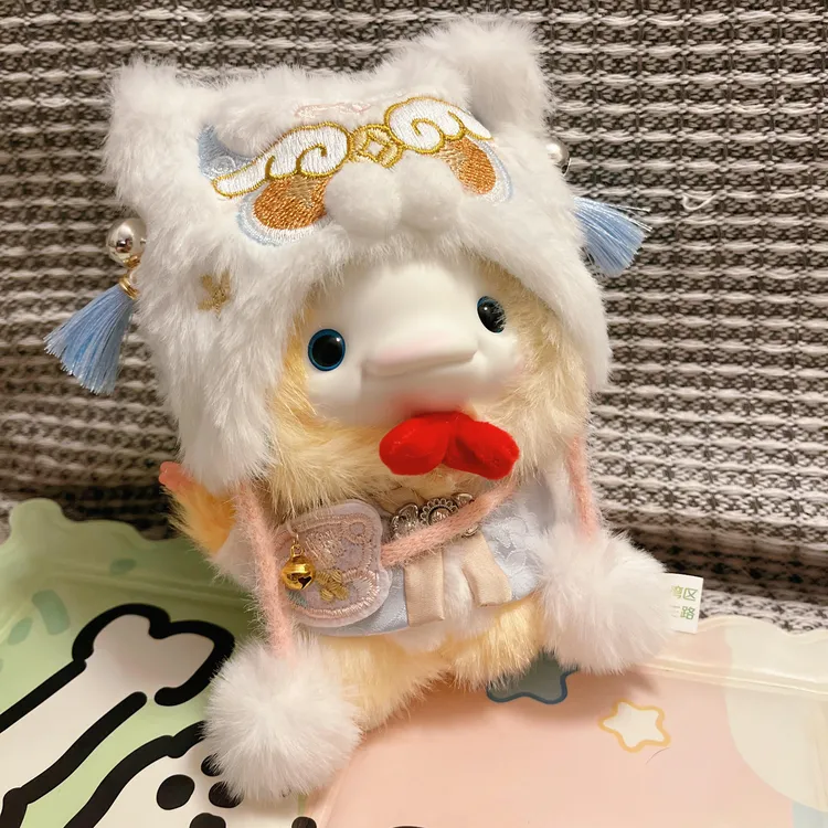 全运会大湾鸡十二生肖娃衣搪胶毛绒skullpanda衣服二代【不含玩偶】