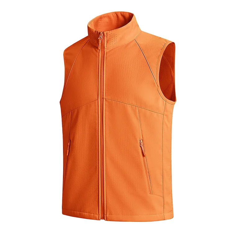 新款马甲户外休闲秋冬季商务轻量化加绒运动保暖年轻人贴身马甲