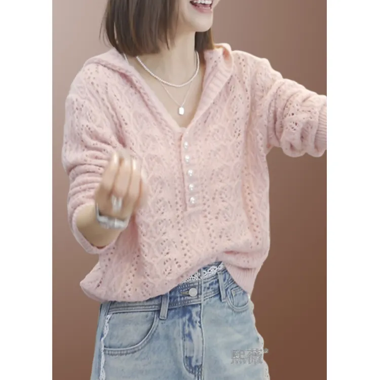 减龄漂亮早春上衣针织衫爆款2025新款时尚百搭气质衣服轻奢高级感