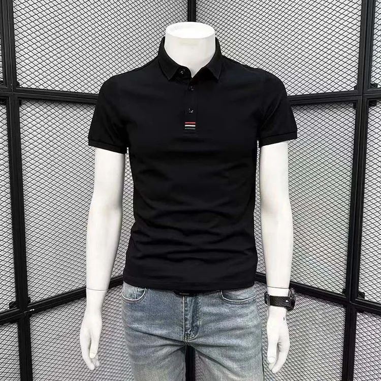真维斯夏季新款短袖POLO衫男士时尚商务休闲百搭翻领短袖T恤男款