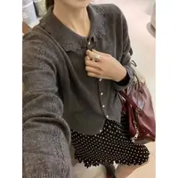 L-19293#『70%羊毛』高品质舒适软糯甜美针织开衫（福利）