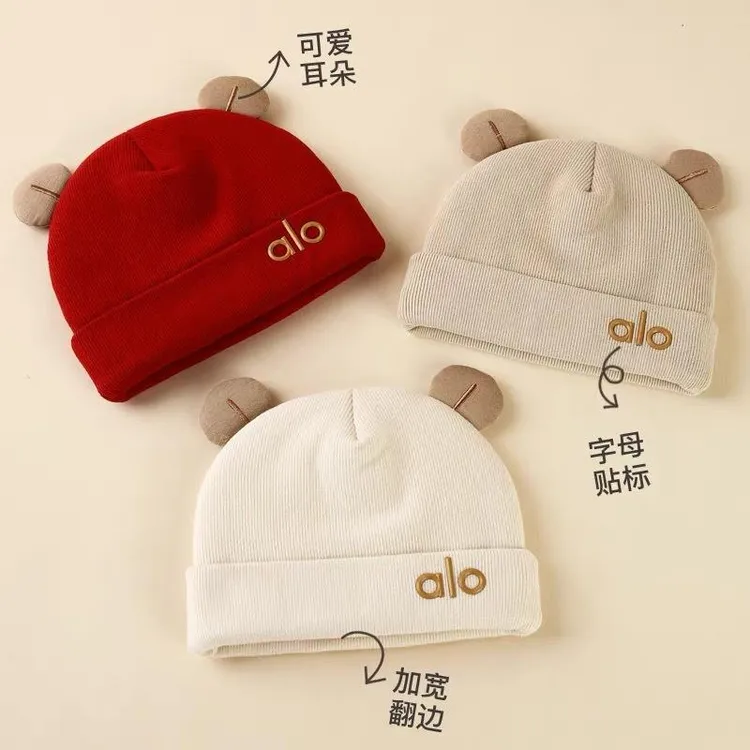 婴儿帽子秋冬季0到6个月新生儿宝宝夹棉厚胎帽超可爱小月龄男宝帽