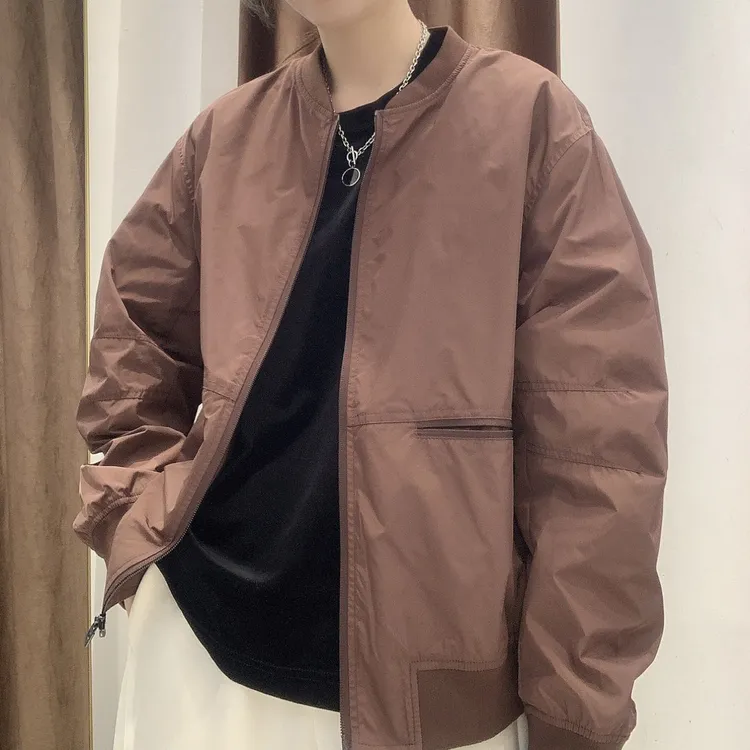 宠粉款241096时尚休闲棒球服开衫外套女