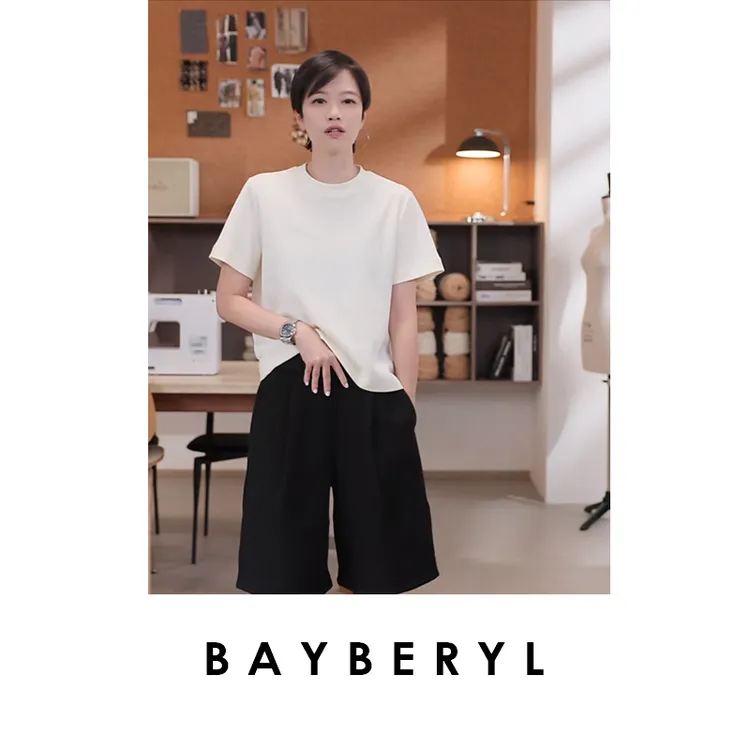 CC09-BAYBERYL老贝基础公式*气流纺2.0棉软舒适短袖T恤NT5G1301