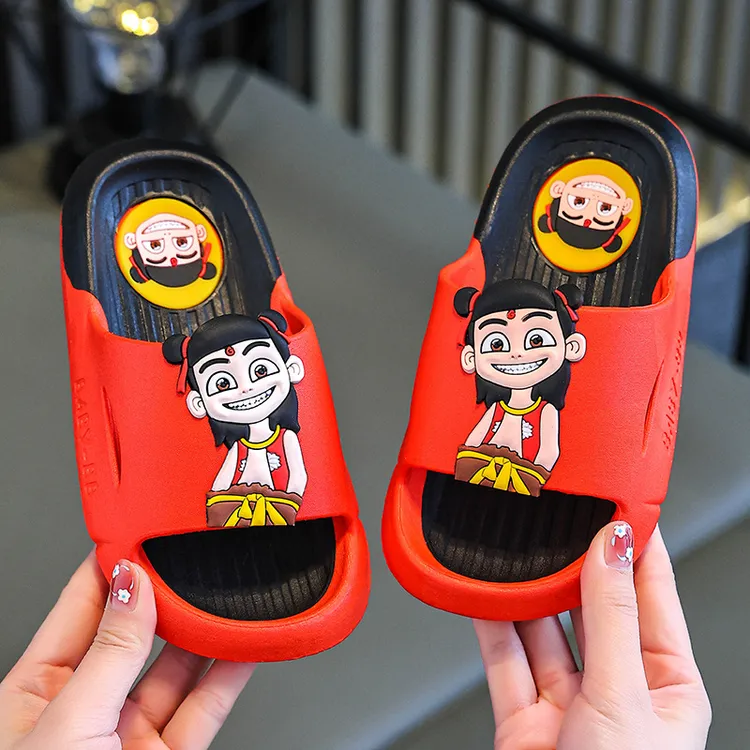 2025新款哪吒拖鞋敖丙拖鞋儿童夏季居家防滑宝宝男童拖鞋男女童