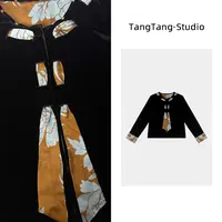 【TangTang·Studio】凤凰飘带气质百搭时尚显瘦女装外套-2510300