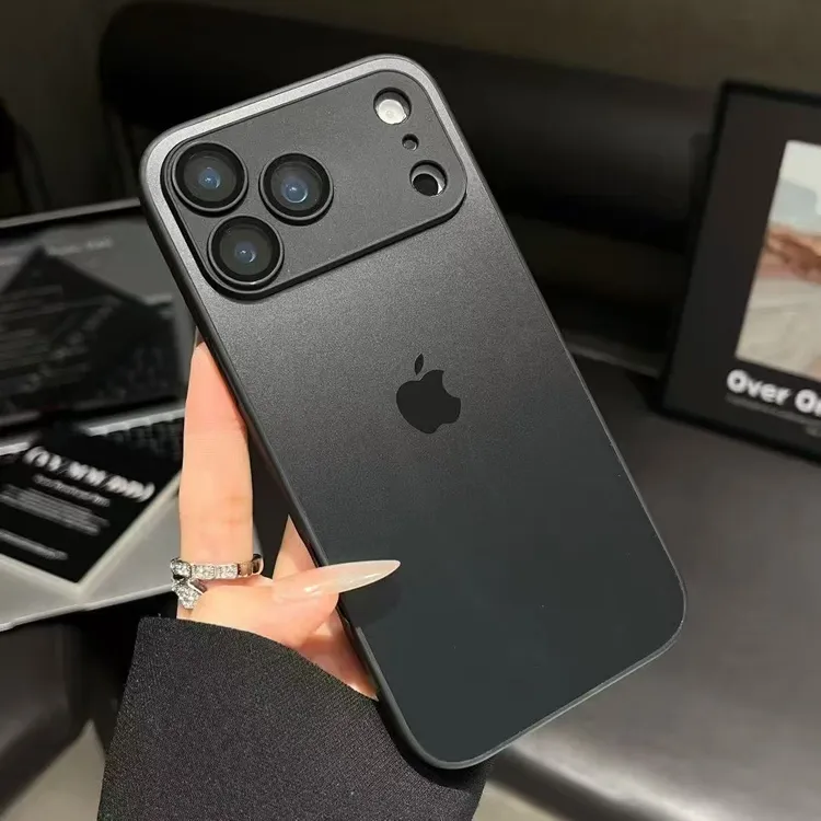 适用iPhone17promax手机壳新款磨砂苹果17pro镜头全包16pro防摔壳