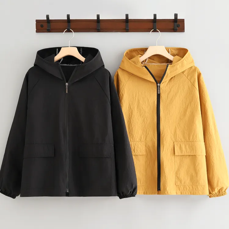 简约短款罩衣厨房家用围裙防泼水工作服上班干活大褂餐饮长袖成人