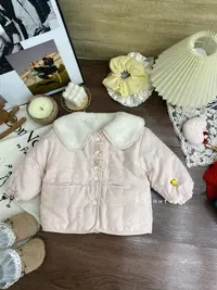 女童粉色卡通双面穿夹棉外套（AN-0529-冬A）汉服